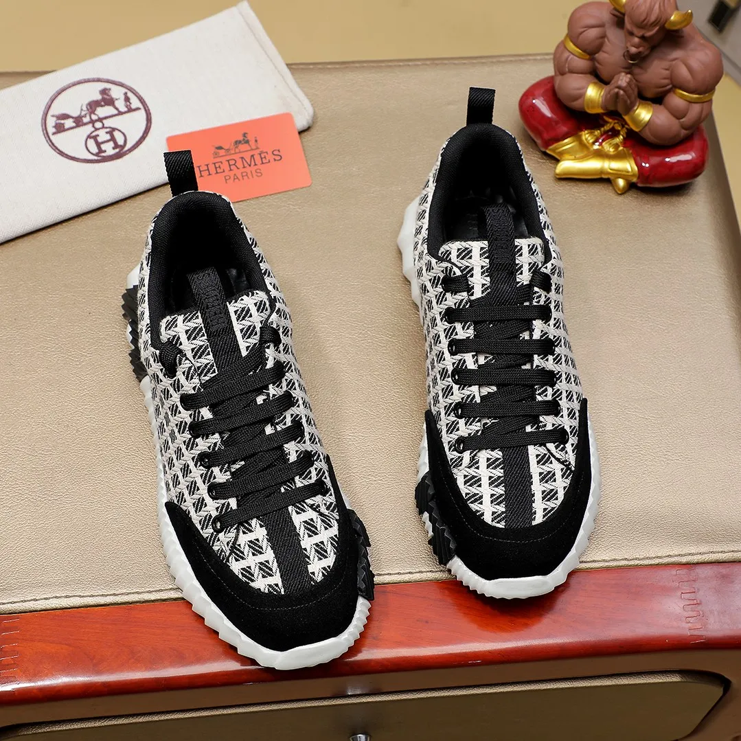 Men's shoes 💰400💰【HERMES】hot-selling men's shoes counter original items! The world's top brands...Luxury quality...//Fashion and high-end footwear 👍💪🏻...give you a low-key luxury comfort experience👍. The upper is made of pure Italian imported first-layer cowhide... 🐑 Leather lining..., comfortable and breathable, high-end and classy... luxurious and noble!! .. OEM factory shipment [Hug] stall.. Original plate. color, code number 38--44